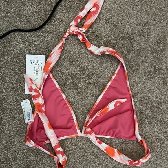 Carve Designs Ikat Reversible Bikini Top - Picture 5 of 5